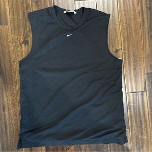 Vintage Nike Sleeveless Center Swoosh  Shirt XL